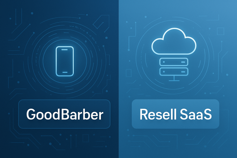 GoodBarber vs Resell SaaS: The Clear Choice for White-Label SaaS Resellers in 2026