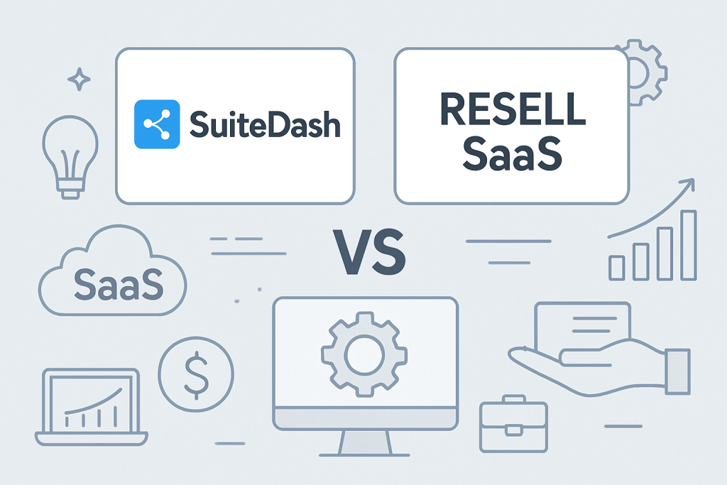 SuiteDash vs Resell SaaS: A Comprehensive Comparison for White-Label Resellers in 2026